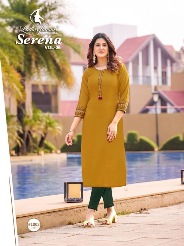 LF Serena 6 Designer Festive Wear Embroidery Kurti